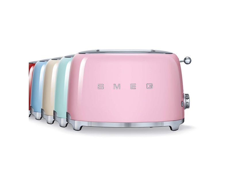 Grille pain SMEG tsf01pkeu - Rose