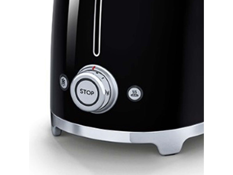 Grille pain SMEG tsf01bleu - Noir